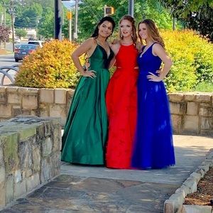 Selling royal blue prom dress.